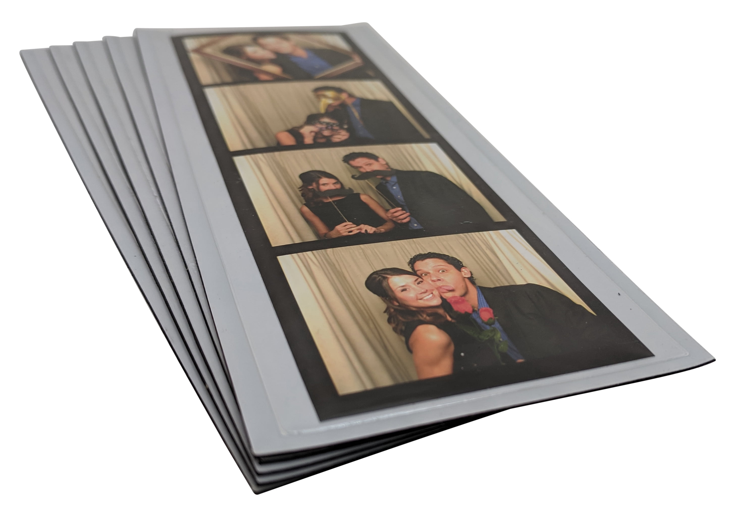PHOTO BOOTH NOOK 2x6 Flexible Magnetic Photo Booth Strip Pouch