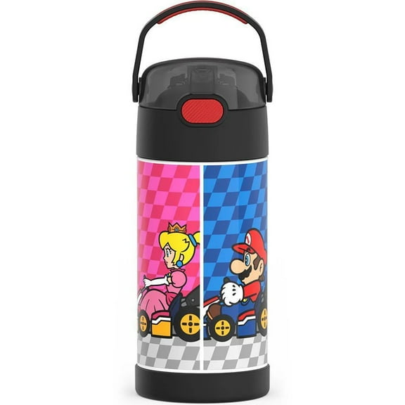 Thermos 12 oz. Kid's Funtainer Insulated Water Bottle - Mario Kart