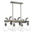 thumbnail image 1 of Kinetic LED 6-Light Linear Pendant, Dark Satin Nickel, 1 of 1