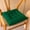 Green_Hot#1597, variant on Corduroy Chair Cushion 17.7" x 17.7" Soft Seat Pad for Dining Chairs, Floor, Living Room, and Office, Spandex Blend, Anti-Deformation, Multiple Colors