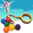 thumbnail image 1 of Random Children Jumping Ball Ankle Skip Ball Swing Jumping Ball for Children Adults, 1 of 9