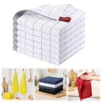 Luysn Cleaning Rags,100% Cotton Kitchen Dish Cloths,Soft Absorbent Quick Drying Cleaning Kitchen Rags,Dish Cloths for Washing Dishes,Kitchen Towels,Kitchen Rags,Dish Rags,Wash Rags 12"X12"