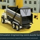 thumbnail image 4 of Camión de bomberos modelo de aleación, coche excavadora con retroceso, coche de juguete para niños y niñas, coche de aleación, 4 of 5
