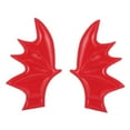 thumbnail image 6 of Punk Headdress Bat Wing Halloween Pair Hair Clip + Choker with Devil Wing Cool Girl Bat Wing Shape Gothic Choker, 6 of 9