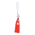 thumbnail image 2 of jiaping Car Interior Lotus Pendant Dangling Tassel Lucky Ornament Hanging Decoration for Red, 2 of 9