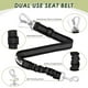 thumbnail image 4 of Cinturones de seguridad para perros SlowTon, 2 unidades, ajustables, de nailon reflectante, 4 of 6