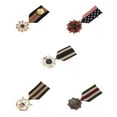 thumbnail image 1 of 5x Vintage Unisex Insignia Estrella Broche Pin Joyas, 1 of 9