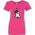 thumbnail image 3 of Inktastic Tri Color Corgi Women's T-Shirt, 3 of 5