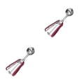 thumbnail image 1 of sweethay Cuchara para helado 2 en 1, cuchillo para tallar de doble cabeza, fruta, sandía, helado, cuchara para apilar, accesorios de cocina para el hogar Type2 NO2 sweethay CBP087394, 1 of 6