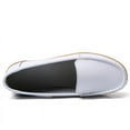 thumbnail image 6 of Women's Casual Loafers Slip On Leather Shoes Lightweight Casual Walking Shoes Female Moccasins Classic Penny Loafer Flats Boat Shoes, 6 of 10