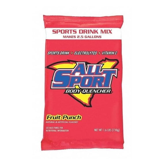 All Sport Sports Drink Mix,Fruit Punch Flavor 10125069