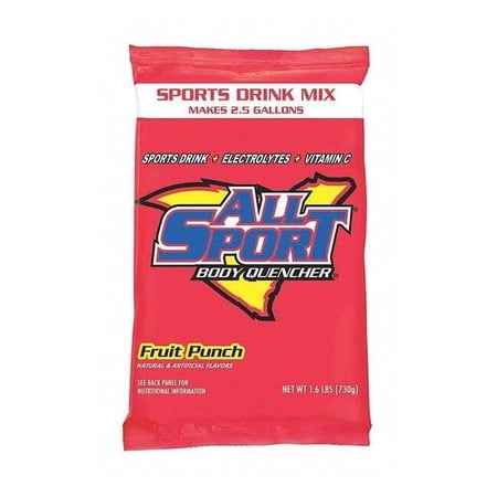 All Sport Sports Drink Mix Fruit Punch Flavor 10125069