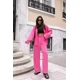 thumbnail image 3 of Conjunto de dos piezas para mujer, camisa y pantalón de manga larga con botonadura sencilla, traje de mujer de otoño e invierno 2024 con doble bolsillo, 3 of 5