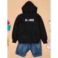 thumbnail image 3 of Home Star Shaped Flag Hoodie Juniors -Image by Shutterstock,  x-Large, 3 of 4