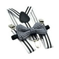 thumbnail image 3 of Men' Trousers Suspenders with Bow Heavy Duty Clip Straps 1, 3 of 8