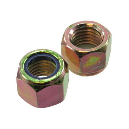 

1/4 -20 Zinc Yellow-Chromate Grade 8 Elastic Stop Nuts (Pack of 12)
