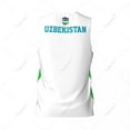 thumbnail image 3 of Uzbekistan Flag Men Basketball Sports Jersey Running Fitness Multifunction Sleeveless tshirt Exclusive Custom Name Nunber, 3 of 9
