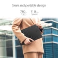 thumbnail image 4 of ASUS ZenScreen 15.6” 1080P Portable Monitor (MB166B)-Full HD,IPS, USB3.2, Anti-glare surface, USB-powered, Flicker Free, Blue Light Filter, Tripod Mountable, Protective Sleeve , BLACK, 4 of 5
