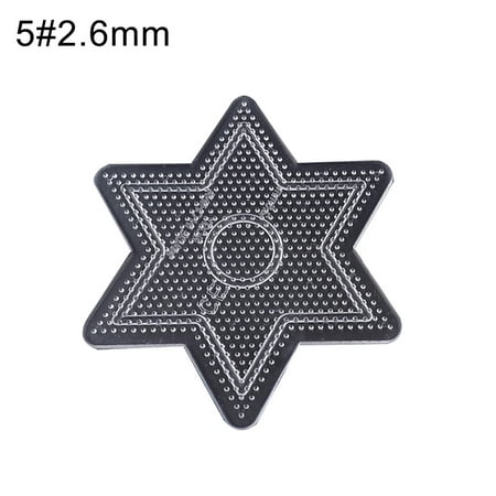 

2.6mm Large Square Hexagon Round Fuse Beads Pegboard Kids DIY Crafts Accessory