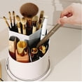 thumbnail image 3 of 1Pcs Makeup Brush Holder with Lid Cosmetic Tools Organizer 360 Rotating Waterproof Dustproof Beauty Brushes Storage for Vanity, 3 of 4