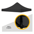 thumbnail image 2 of Repuesto Lona Para Toldo Jardin 3x3 100% Impermeable Xtellar Negro, 2 of 4