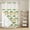 Green, variant on Cute Green Umbrella No Hook Shower Curtain with Snap in Liner, Waterproof Fabric Shower Curtains, Cartoon Rain Boots Yellow Ombre Shower Curtain Set Top See Through for Bathroom 72"x84"