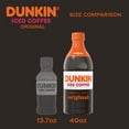 thumbnail image 4 of Dunkin'® Original Iced Coffee, 40oz Bottle, 4 of 14