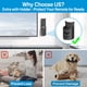 thumbnail image 5 of Rimous Mando a distancia compatible con LG TV (todos los modelos) para todos los LG Smart TV LCD LED 3D AKB75375604 AKB75095307 AKB75675304, mando a distancia para LG TV Remote Wr Holder & Battery, 5 of 5