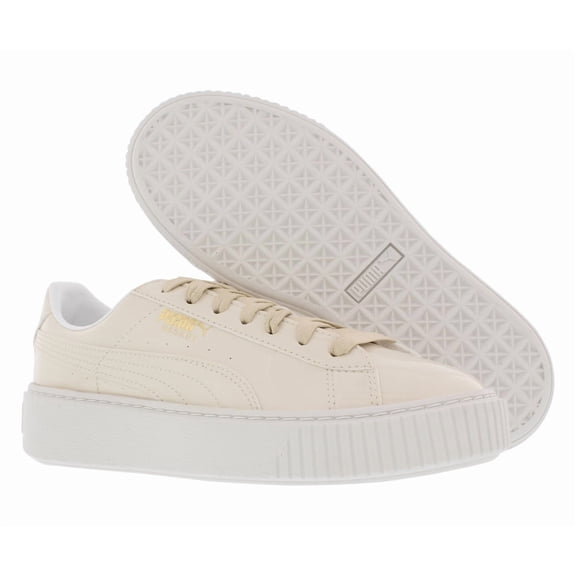 Puma Women's Basket Platform Patent Leather Sneaker 363314-02