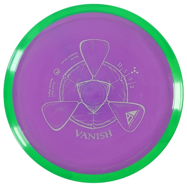 Axiom Discs Neutron Dissolve Disque Golf Distance Pilote (170-175g / Couleurs Peuvent Varier)