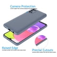 thumbnail image 2 of Njjex Samsung Galaxy A03S Case 6.5 inch; Soft Liquid Silicone Protective and Anti-Scratch Microfiber Lining Shockproof For Samsung A03S Cover - Gray, 2 of 7