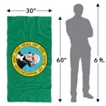 thumbnail image 6 of Washington Flag Beach Towel, 30"x60" Beach Towel, 6 of 6