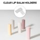 thumbnail image 3 of 10pcs Clear Lip Balm Money Holders Transparent Lip Balm Money Pouches Lip Balm Containers, 3 of 4