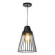 thumbnail image 1 of Luminario Colgante Maxxi Metal Negro Acero Inoxidable, 1 of 1