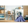 thumbnail image 2 of Ahgly Company Tapis d'Intérieur Lavable en Machine Rectangle Transitionnel Jeans Bleu, 7 Pieds x 9 Pieds, 2 of 7