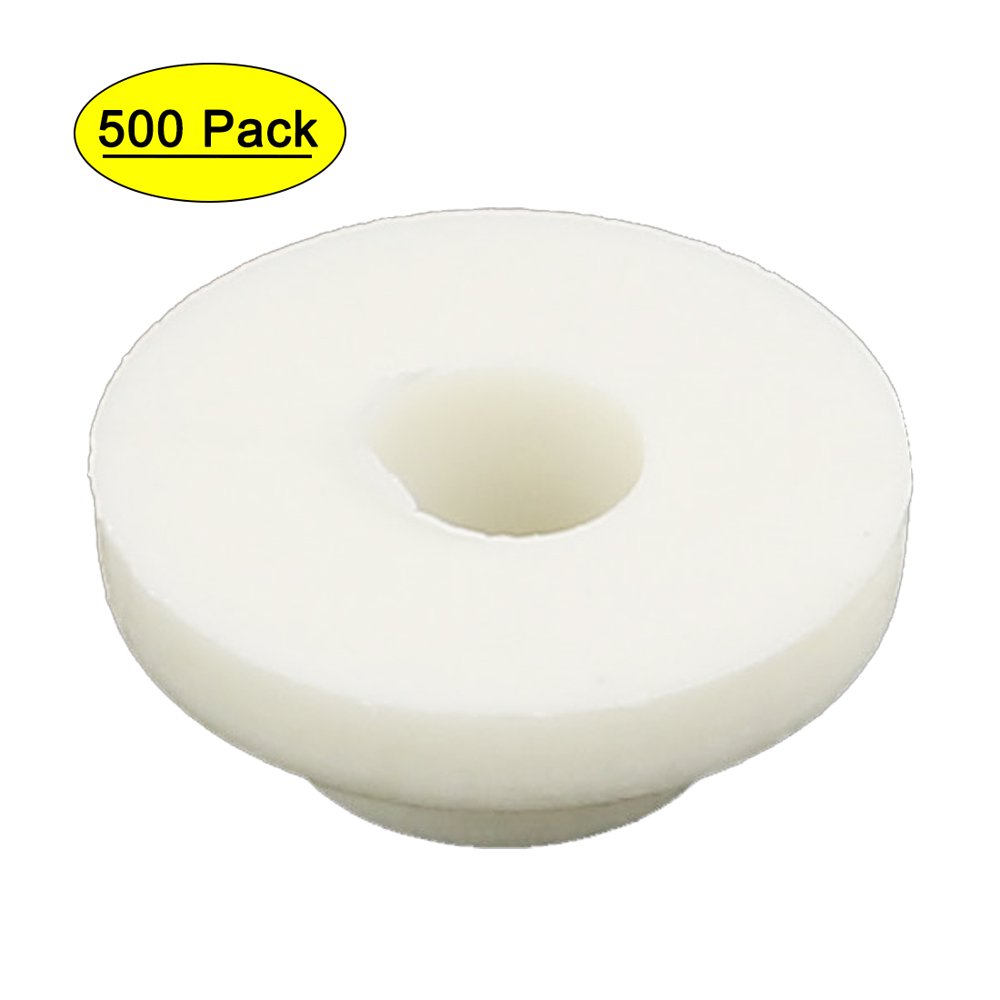 500PCS TO3E Plastic Thermal Insulation Insulator Bushing Washers White