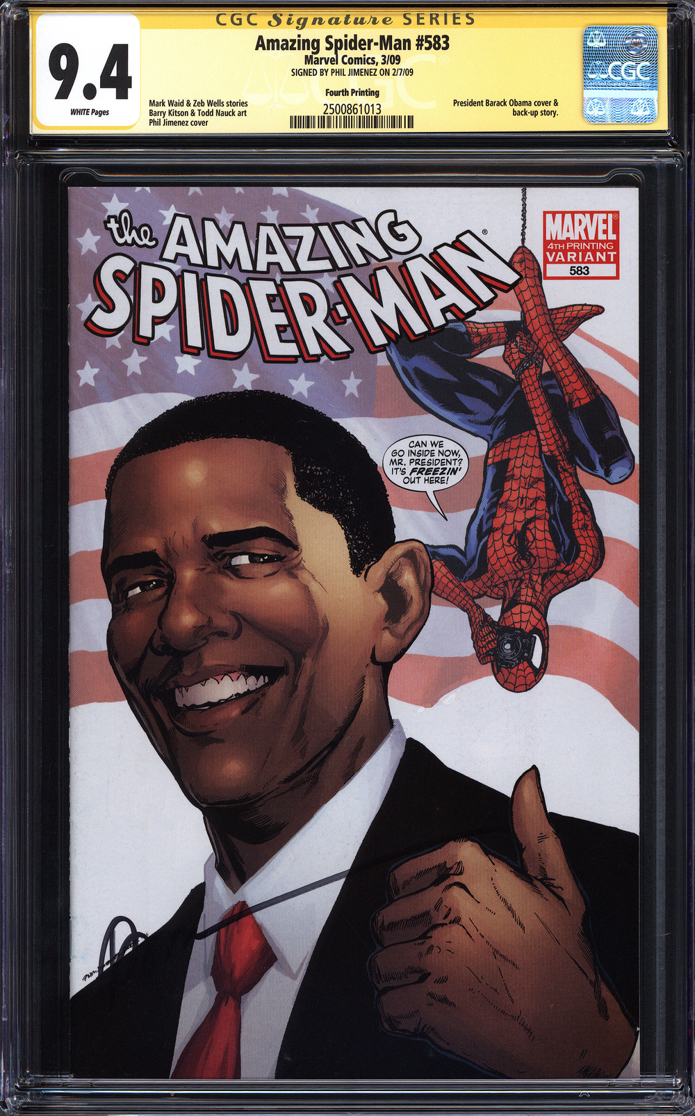 Cover of The Amazing Spider-Man #583