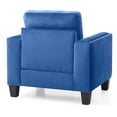thumbnail image 6 of Glory Furniture Nailer G313A-C Navy Blue Chair, 6 of 7