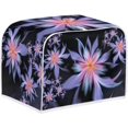 thumbnail image 1 of Toaster Cover Fits for Most Standard 4 Slice Toasters Appliance Dust Cover Appliance Covers Kitchen Decoration Oven Cover Toaster Cover for Home, Blossom, 1 of 7