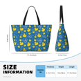 thumbnail image 4 of Disketp Rubber Duck Bolsa de Playa de Gran Capacidad, Bolso Impermeable y a Prueba de Arena para Mujer, Ideal para Playa, Piscina y Natación, 4 of 7