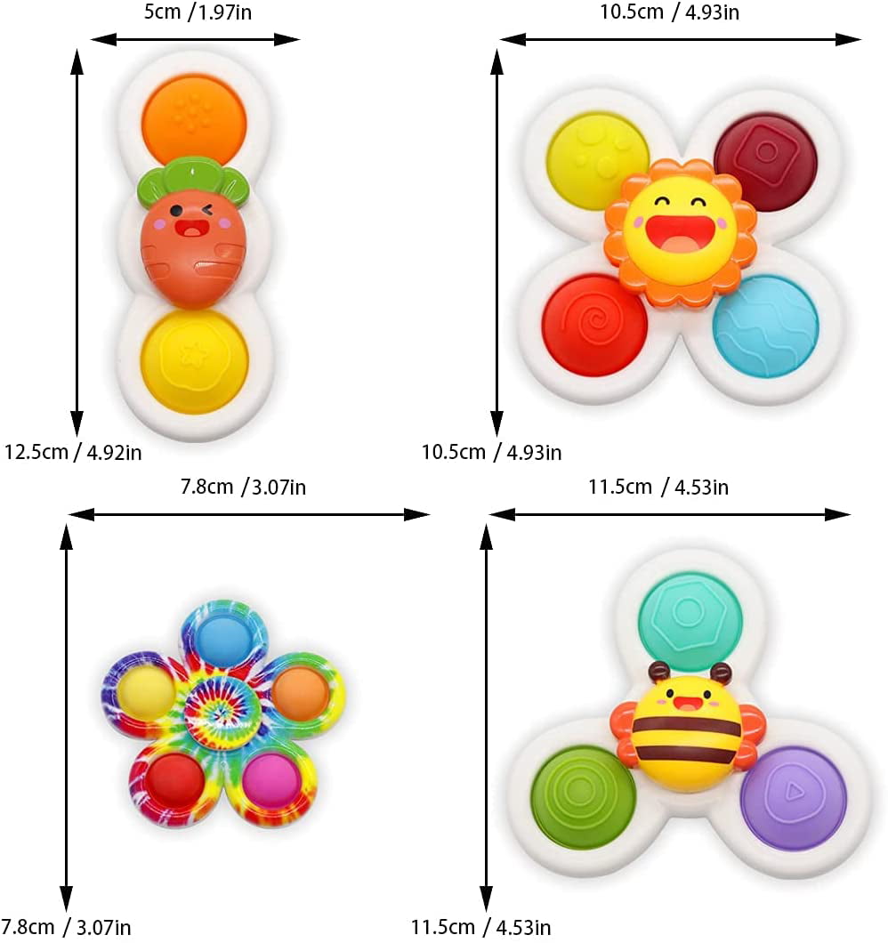 Space Suction Cup Spinner Toys For 1 2 Year Old Kids - Temu
