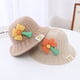 thumbnail image 4 of Gorros de pescador de invierno para niños, ala plegable de piel sintética para niñas y niños, 4 of 5