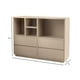 thumbnail image 2 of Ilios Innova | Librero Minimalista para Sala, Recámara u Oficina, Estante Organizador de Madera Blanco con Cajones, 2 of 9