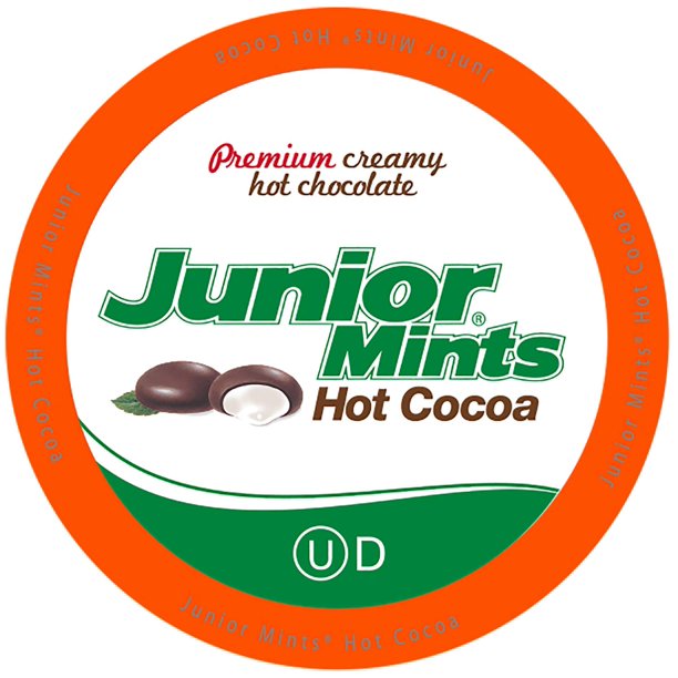 Junior Mints Chocolate Mint Flavored Hot Cocoa Pods,, 40 Ct