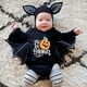 thumbnail image 5 of Disfraz de Halloween para bebé, mono con estampado de esqueleto, manga larga, cuello redondo, mono de fiesta de Halloween para bebé niño pequeño 3M, 5 of 5