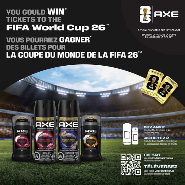 AXE Limited Edition FIFA, Fine Fragrance Collection Deodorant