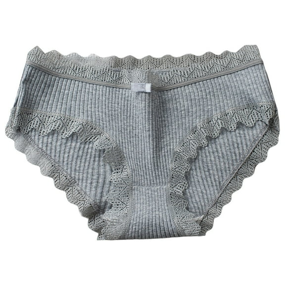 Women's Briefs Variety Pack Panties for Women Boy Shorts Ladies Bikini Underwear Underwear Men Panties Lingerie Bikini Women Lace Men 3xl High Waist Girls No Show Size Grey L