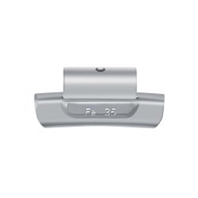 Ammco AMMFNFE45 45 gm FNFE Enduit Poids de Roue Clip-On en Acier - Pack de 25