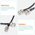 thumbnail image 3 of Male to Male Coaxial Cable Extension Rg58 Low Loss Black Abs Cable 1Set, 3 of 4