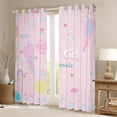 thumbnail image 2 of Feelyou Baseball Softball Black Out Curtains, Sports Lover Curtains Pack of 2 (42x63 Each), 2 of 6